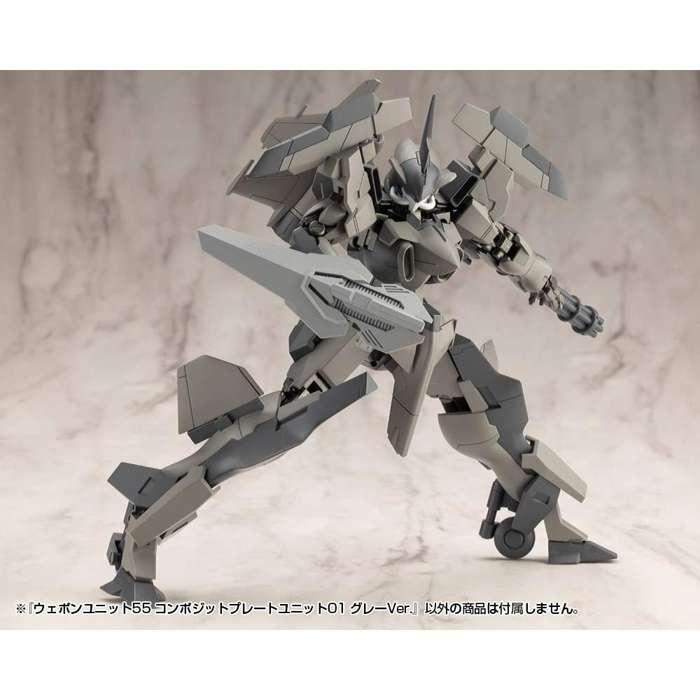 (PO) M.S.G Modeling Support Goods Weapon Unit 55 Composite Plate Unit 01 Gray Ver. Image_9