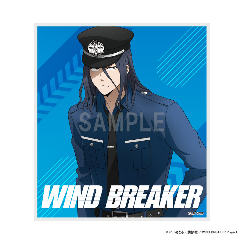 (PO) Wind Breaker Mini Shikishi Sugishita Kyotaro Police Officer Ver. Image_1