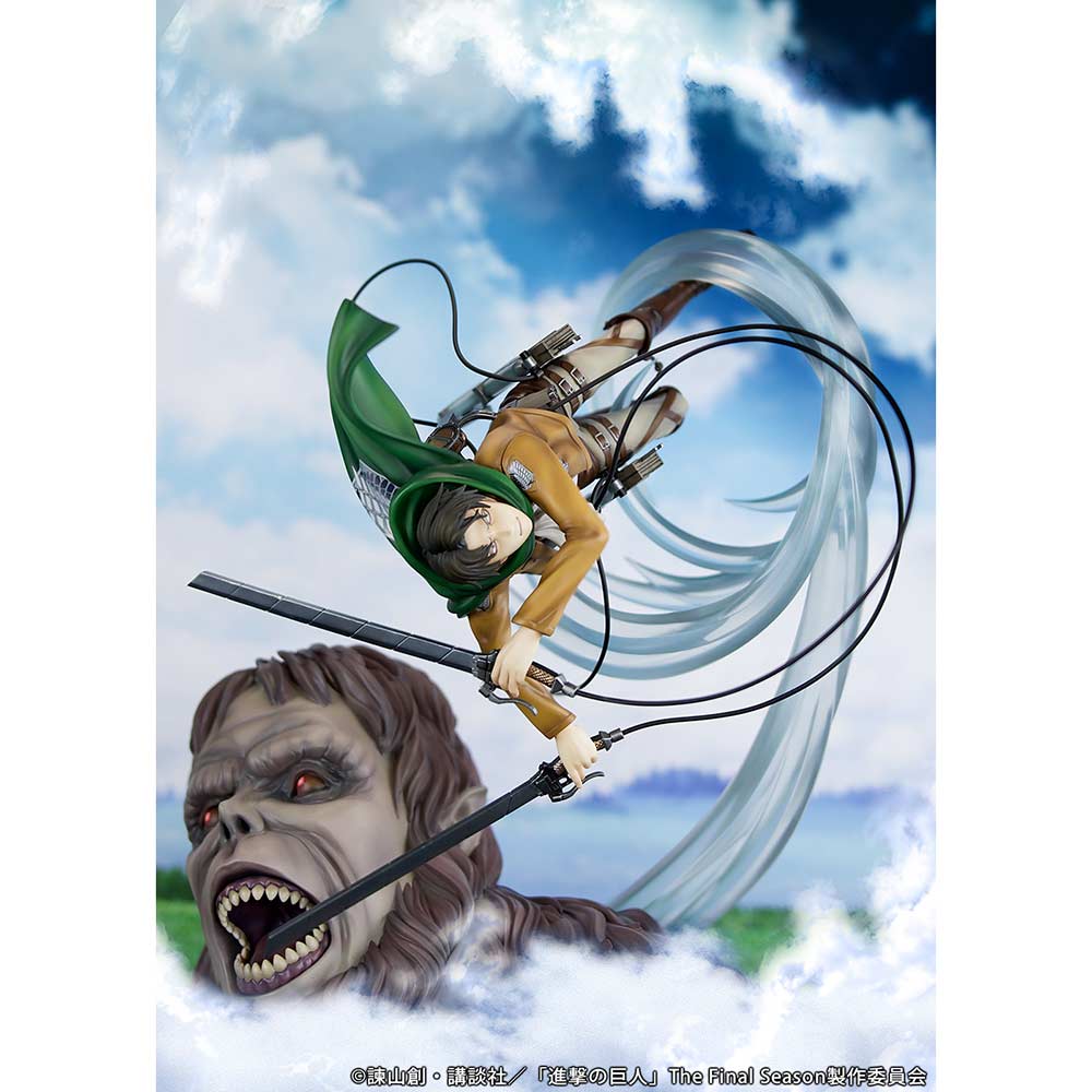 (PO) Attack on Titan - Levi vs Beast Titan Ver. Image_8