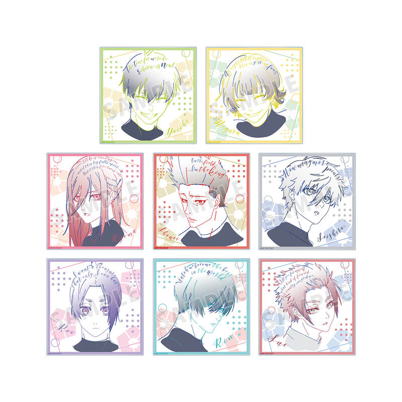 (PO) Blue Lock Trading lette-graph Acrylic Card [BOX] Image_1