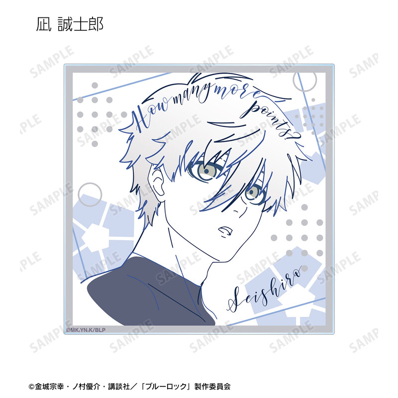 (PO) Blue Lock Trading lette-graph Acrylic Card [BOX] Image_7