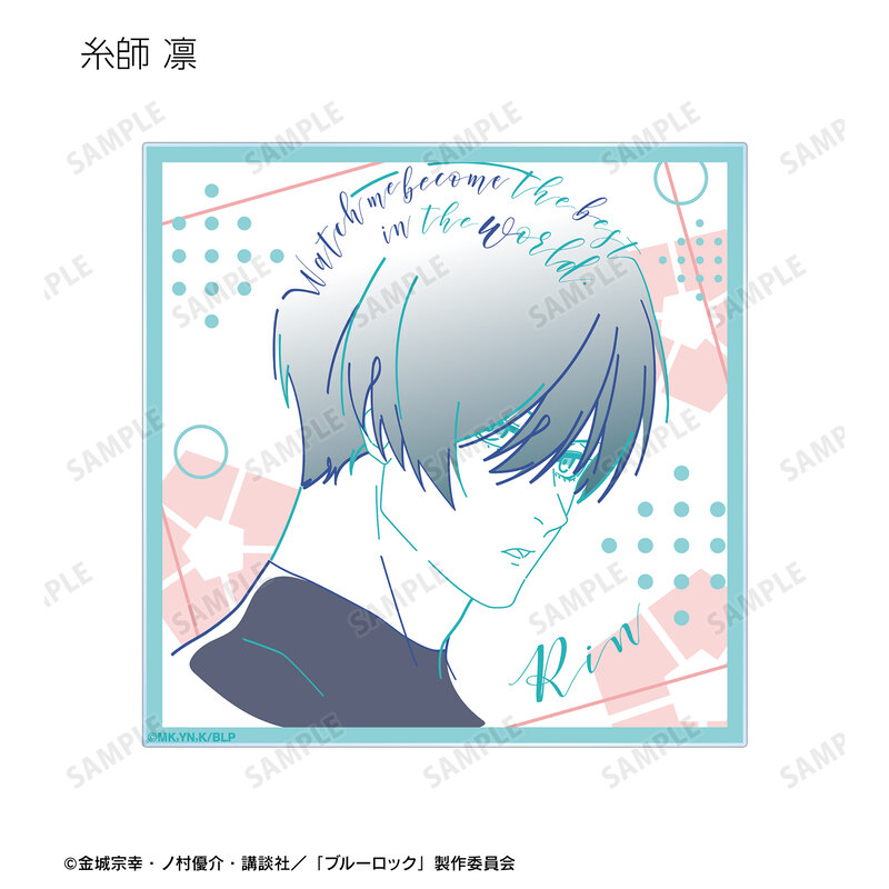(PO) Blue Lock Trading lette-graph Acrylic Card [BOX] Image_9