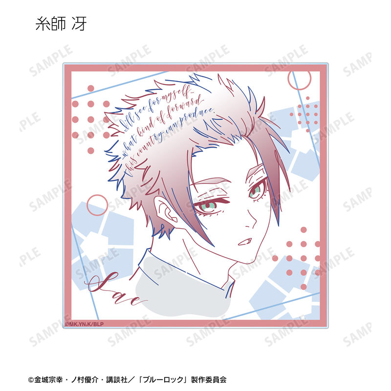 (PO) Blue Lock Trading lette-graph Acrylic Card [BOX] Image_10