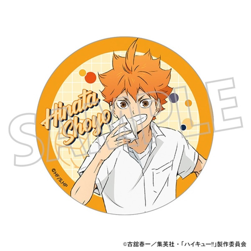 (PO) Haikyu!! Acrylic Coaster Hinata Shoyo Lunch Break Image_1