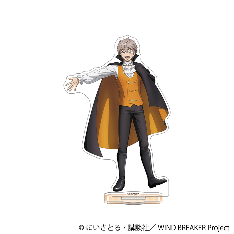 (PO) Wind Breaker Acrylic Stand Tomiyama Choji (October, 2024 Edition) Image_1
