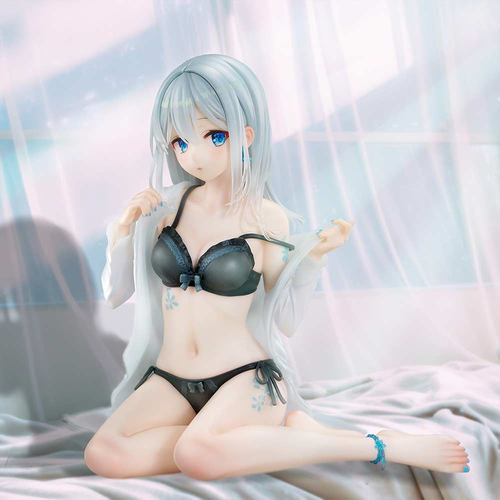 (PO) Fuumi Illustration Okigae Ginpatsu-chan -Sorairo no Asa- Limited Costume Ver. Image_9