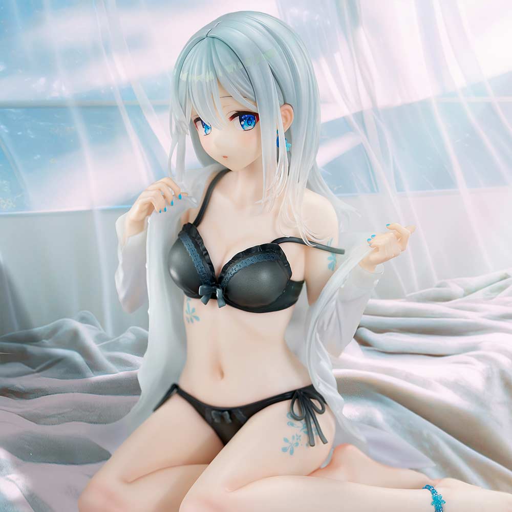 (PO) Fuumi Illustration Okigae Ginpatsu-chan -Sorairo no Asa- Limited Costume Ver. Image_11