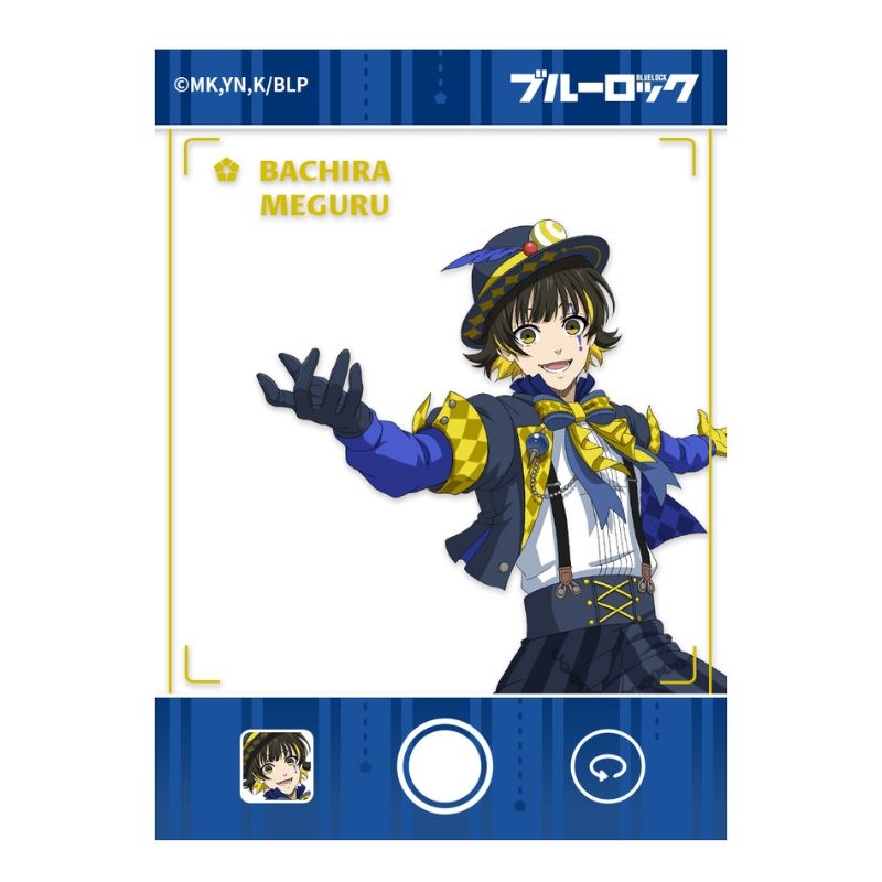 (PO) Blue Lock (Circus Ver.) Transparent Character Card Bachira Meguru Image_1
