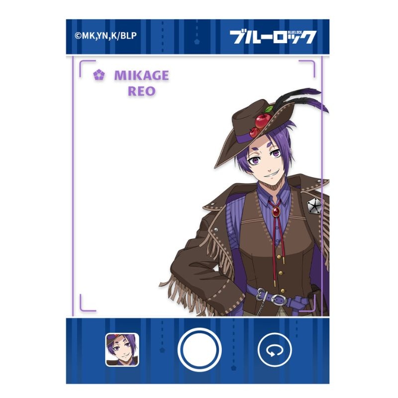 (PO) Blue Lock (Circus Ver.) Transparent Character Card Mikage Reo Image_1