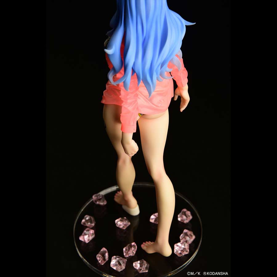 (PO) Fairy Tail - Juvia Lockser Gravure Style Black Bikini!! Wet See-through Shirt SP Image_9