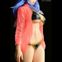 (PO) Fairy Tail - Juvia Lockser Gravure Style Black Bikini!! Wet See-through Shirt SP Image_15