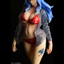 (PO) Fairy Tail - Juvia Lockser Gravure Style Red Bikini!! Wet See-through Shirt SP Image_3