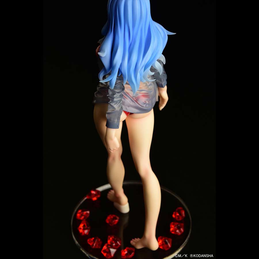 (PO) Fairy Tail - Juvia Lockser Gravure Style Red Bikini!! Wet See-through Shirt SP Image_8
