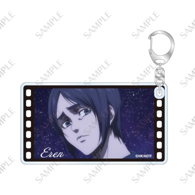 (PO) Attack on Titan Acrylic Key Chain Eren A Image_1