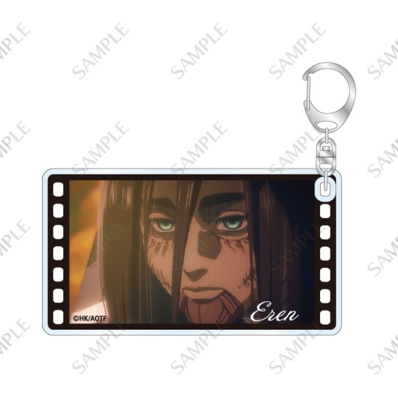 (PO) Attack on Titan Acrylic Key Chain Eren B Image_1