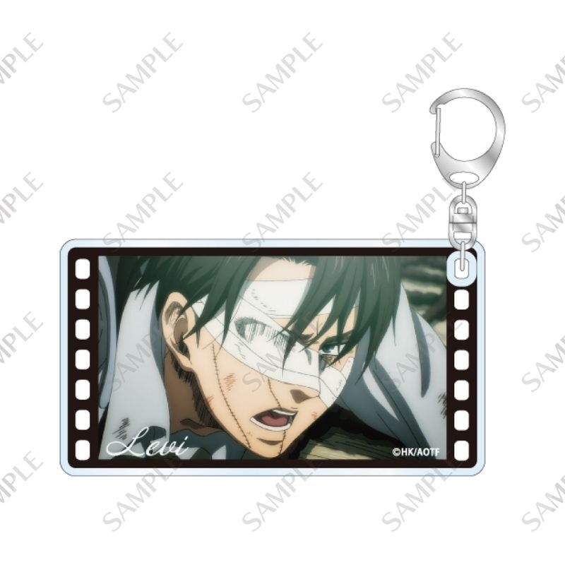 (PO) Attack on Titan Acrylic Key Chain Levi A Image_1