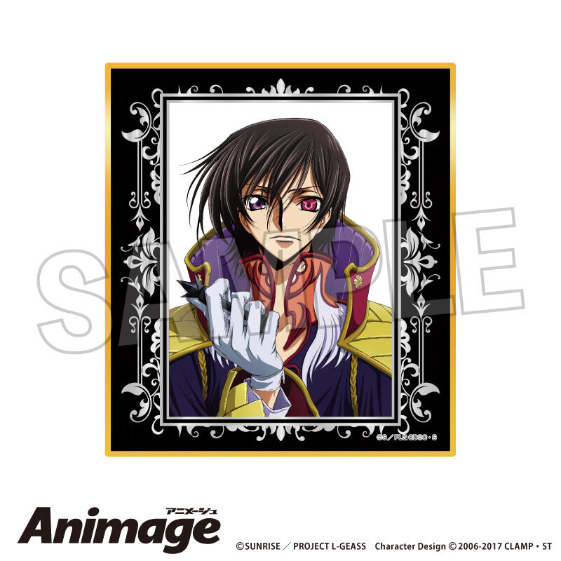 (PO) Code Geass Lelouch of the Rebellion Animage Giragira Shikishi G Image_1