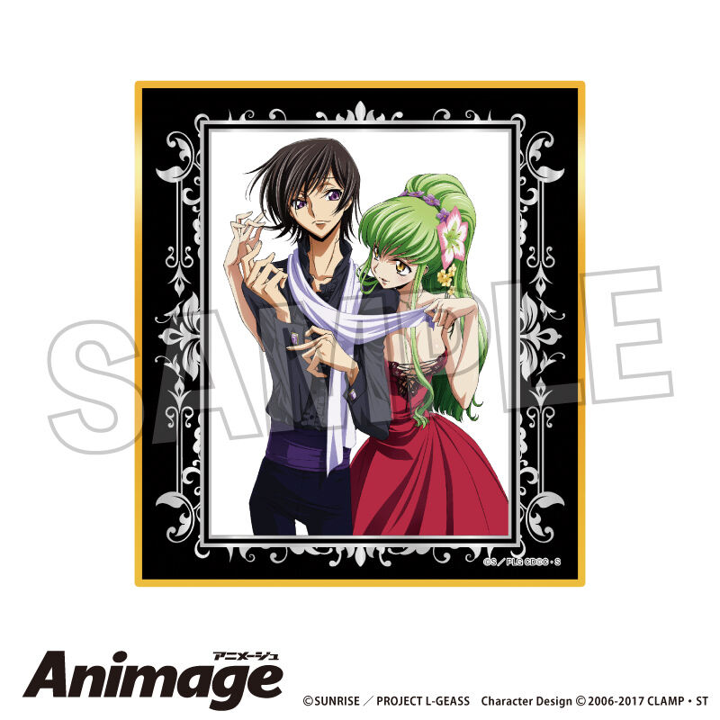 (PO) Code Geass Lelouch of the Rebellion Animage Giragira Shikishi I Image_1