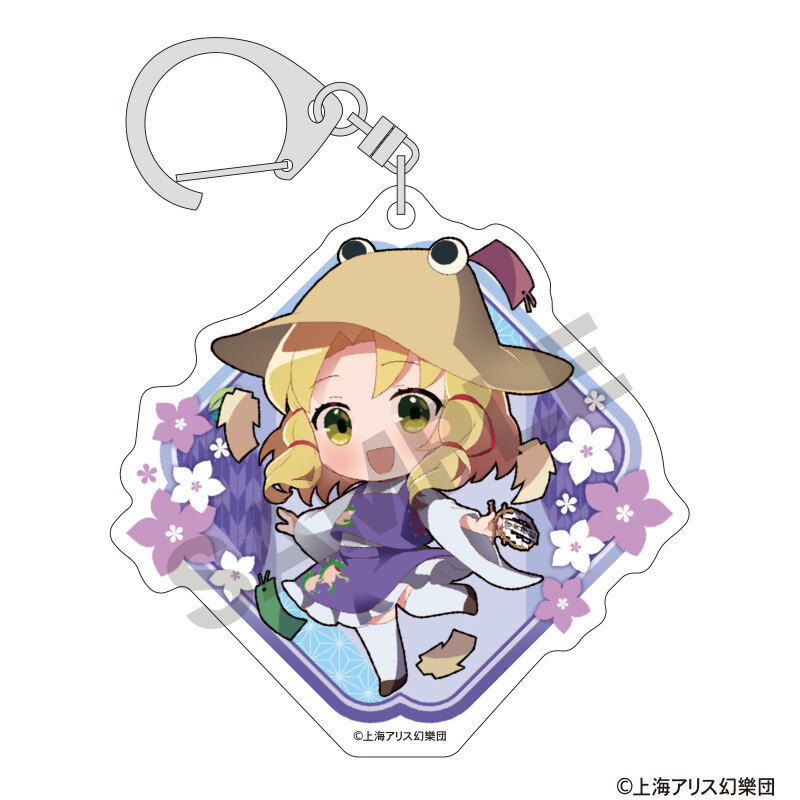 (PO) Touhou Project Acrylic Key Chain Moriya Suwako Mini Character Nagoshi no Harae Image_1