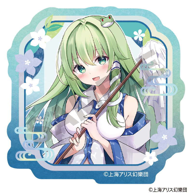 (PO) Touhou Project Die-cut Sticker Kochiya Sanae Nagoshi no Harae Image_1