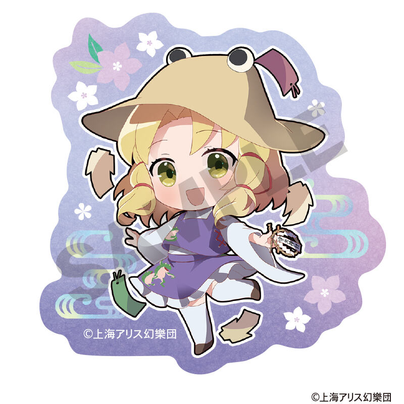 (PO) Touhou Project Die-cut Sticker Moriya Suwako Mini Character Nagoshi no Harae Image_1