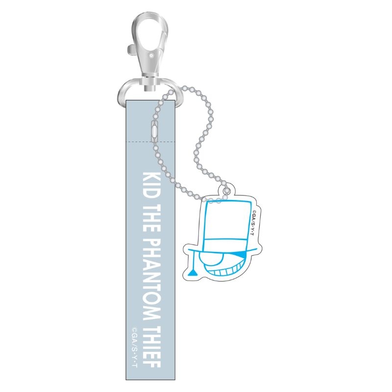 (PO) Detective Conan Strap Key Chain Kaito Kid Image_1