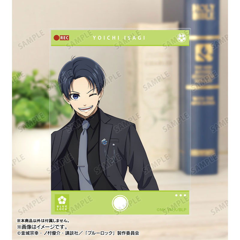 (PO) Blue Lock Original Illustration Isagi Yoichi Suit Model Ver. Acrylic Card Image_3