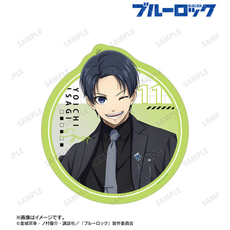 (PO) Blue Lock Original Illustration Isagi Yoichi Suit Model Ver. Travel Sticker Image_1