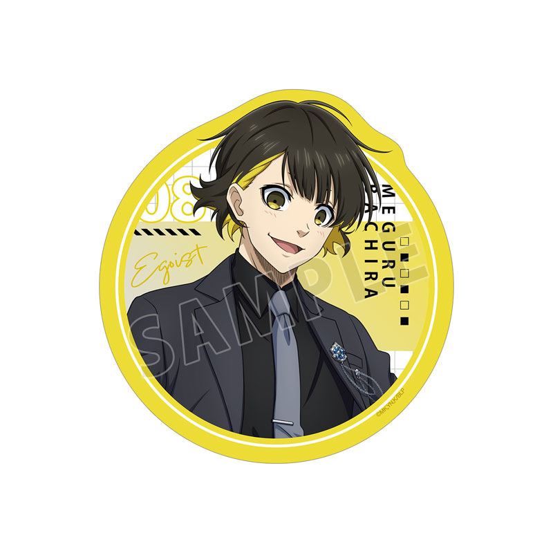 (PO) Blue Lock Original Illustration Bachira Meguru Suit Model Ver. Travel Sticker Image_2