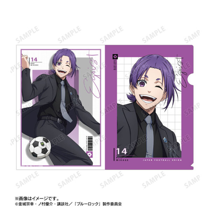 (PO) Blue Lock Original Illustration Mikage Reo Suit Model Ver. Clear File Image_1