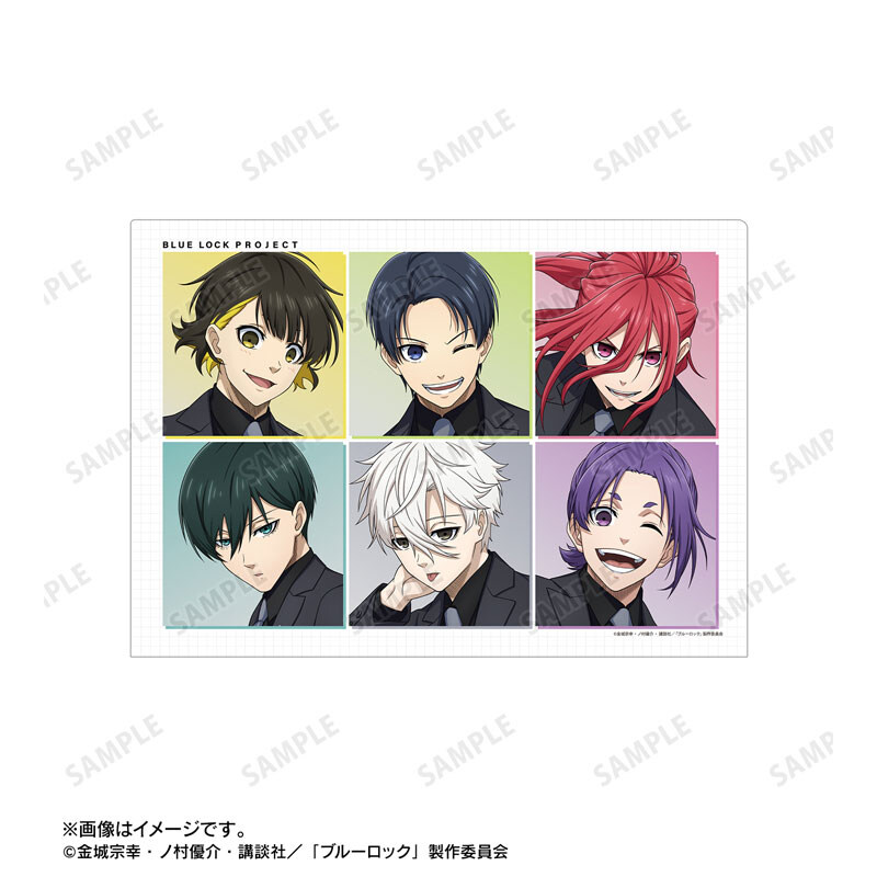 (PO) Blue Lock Original Illustration Group Suit Model Ver. Clear File Image_4