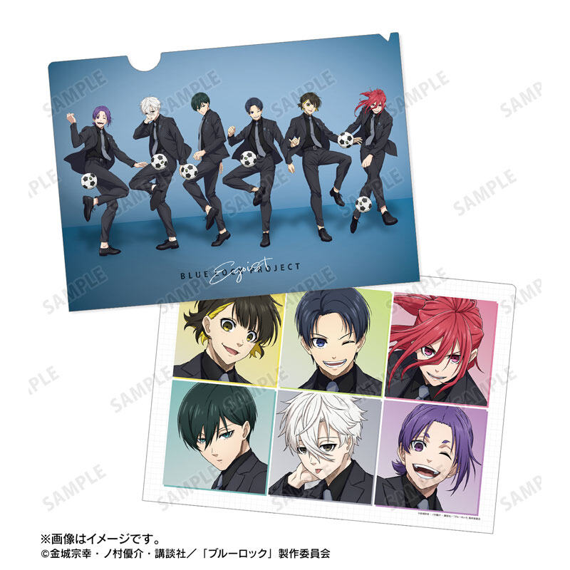(PO) Blue Lock Original Illustration Group Suit Model Ver. Clear File Image_5