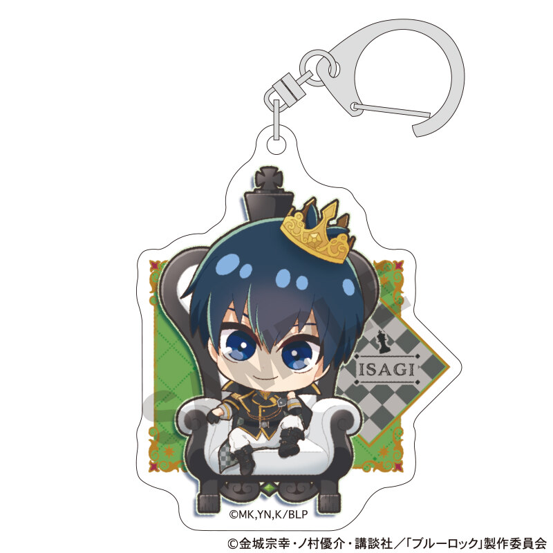 (PO) Blue Lock Trading Acrylic Key Chain Mini Character Chess [BOX] Image_2