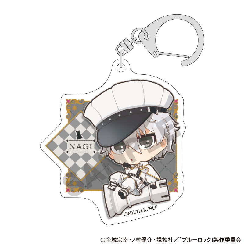 (PO) Blue Lock Trading Acrylic Key Chain Mini Character Chess [BOX] Image_5