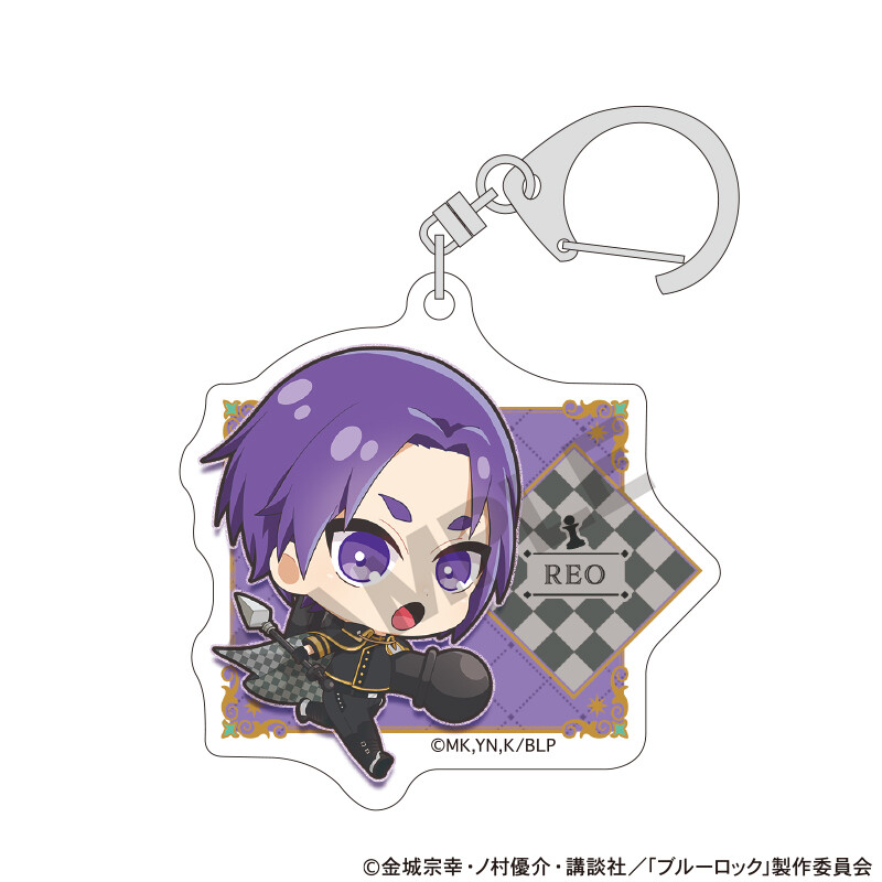 (PO) Blue Lock Trading Acrylic Key Chain Mini Character Chess [BOX] Image_6