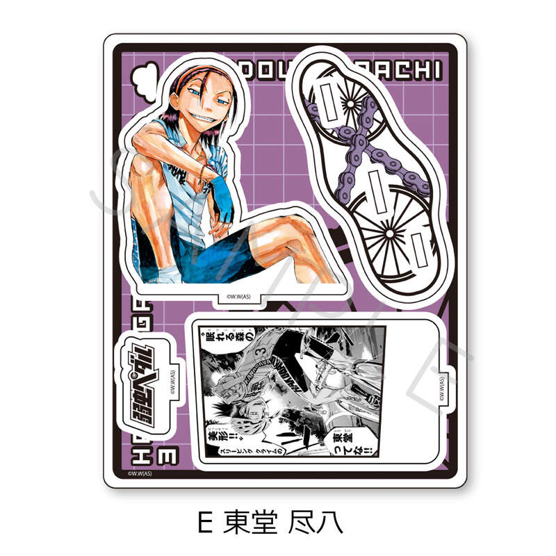 (PO) Yowamushi Pedal Acrylic Stand E Toudou Jinpachi Image_2