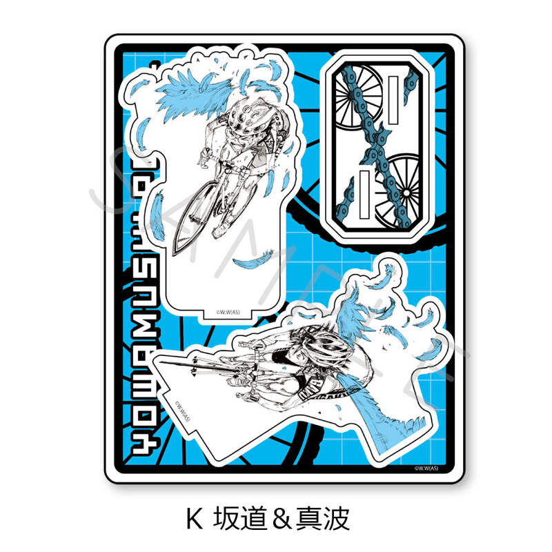 (PO) Yowamushi Pedal Acrylic Stand K Sakamichi & Manami Image_2