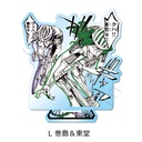 (PO) Yowamushi Pedal Acrylic Stand L Makishima & Toudou Image_1