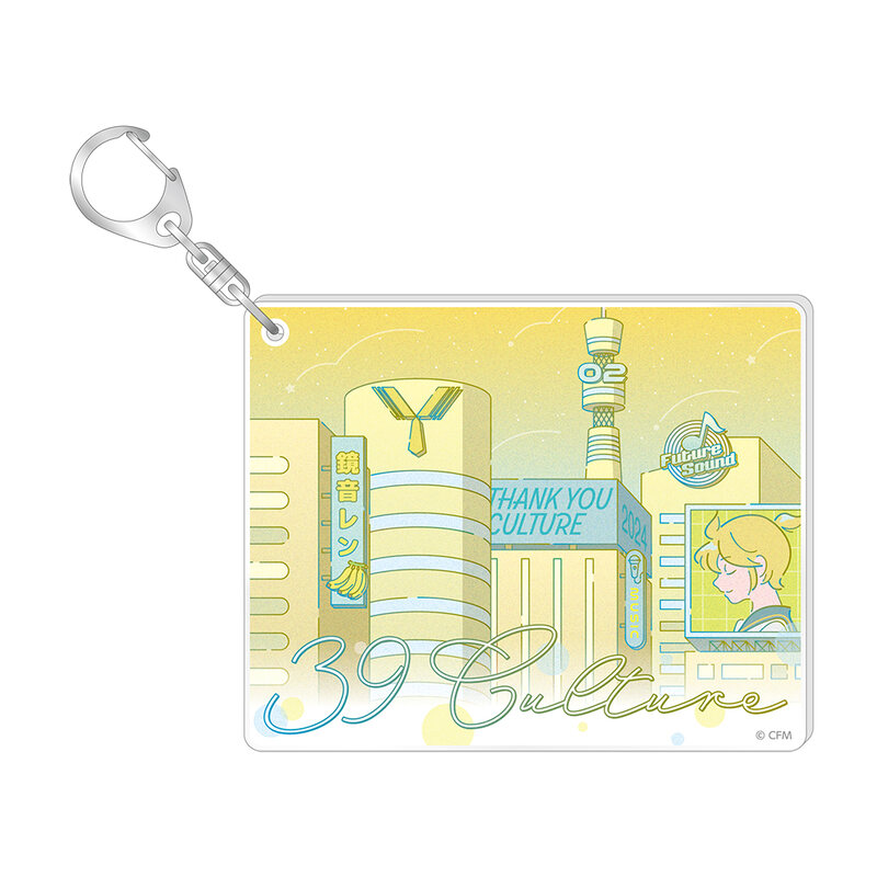 (PO) 39Culture 2024 Art Acrylic Key Chain Kagamine Len Image_1