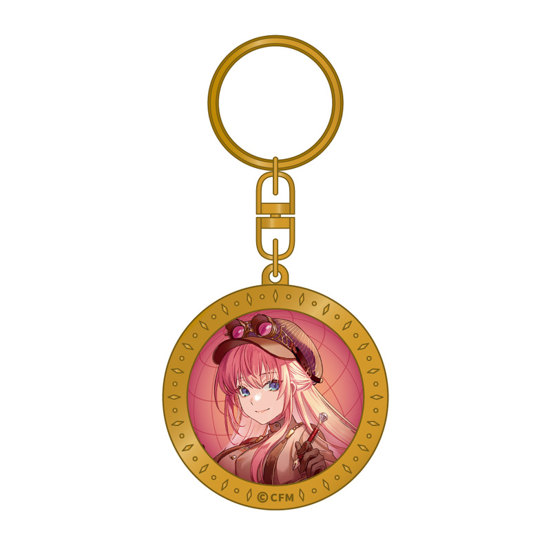 (PO) 39Culture 2024 WORLD Compass Metal Key Chain Megurine Luka Image_2