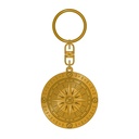 (PO) 39Culture 2024 WORLD Compass Metal Key Chain MEIKO Image_3
