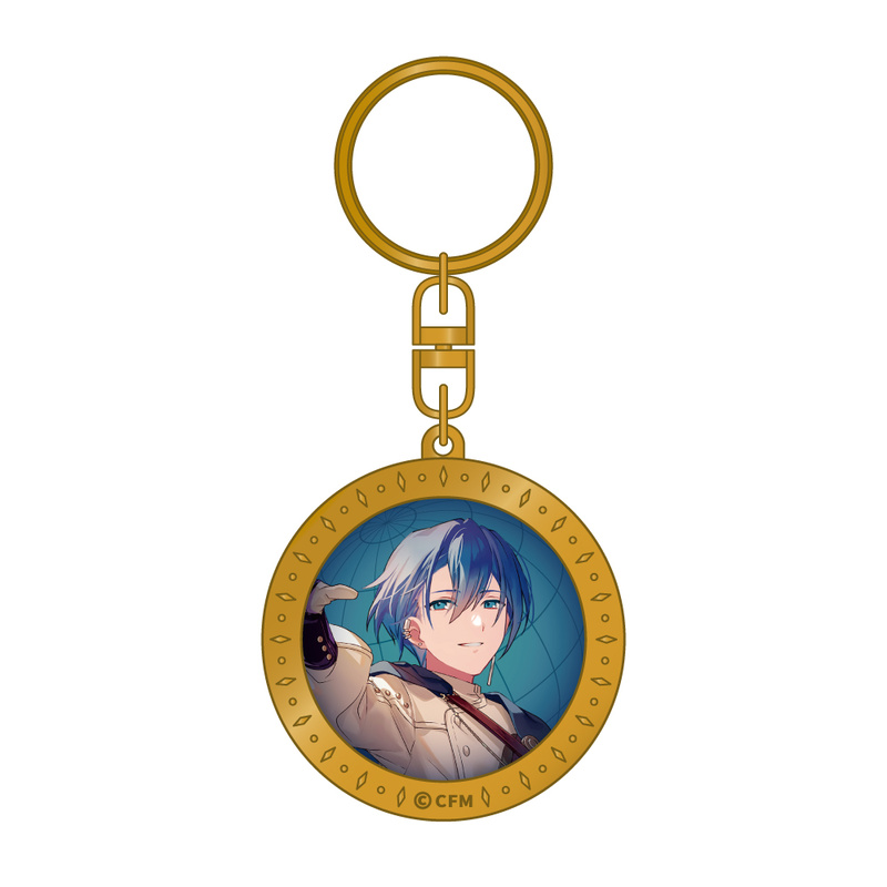 (PO) 39Culture 2024 WORLD Compass Metal Key Chain KAITO Image_2