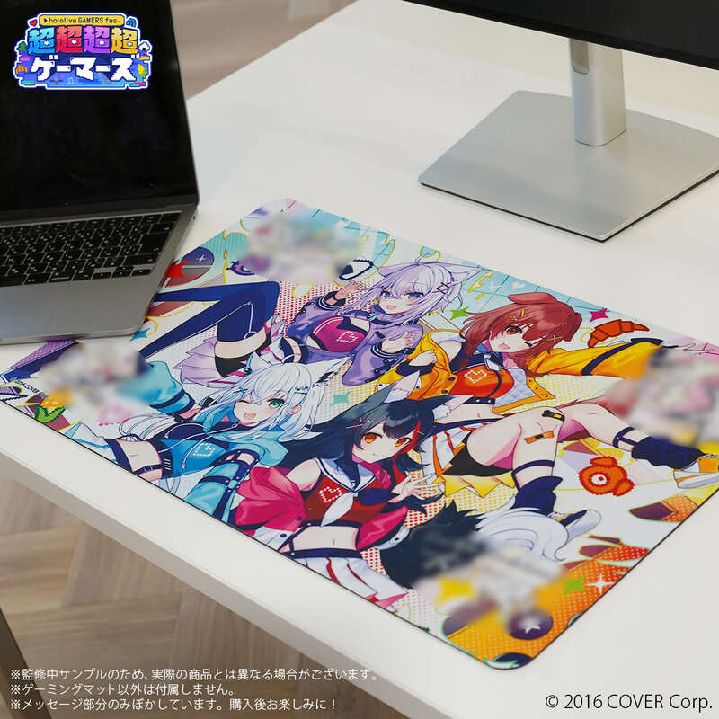 (PO) hololive GAMERS fes. Cho-Cho-Cho-Cho GAMERS Gaming Mat with Limited Message Group KV Ver. Image_2