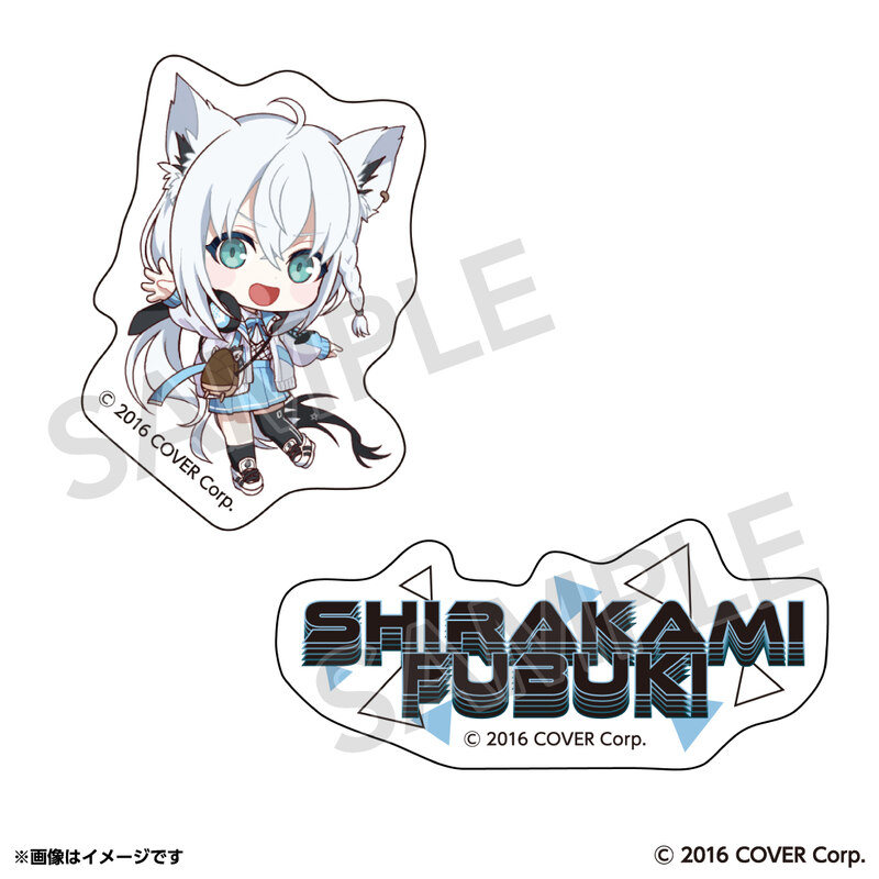 (PO) hololive GAMERS fes. Cho-Cho-Cho-Cho GAMERS Sticker Set Shirakami Fubuki Image_1