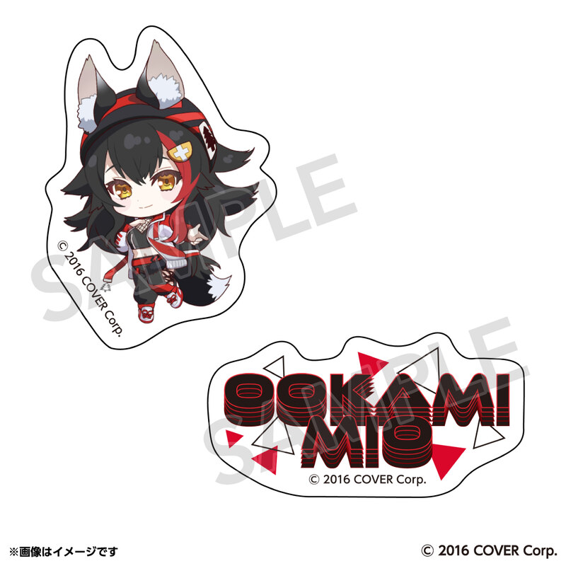 (PO) hololive GAMERS fes. Cho-Cho-Cho-Cho GAMERS Sticker Set Ookami Mio Image_1