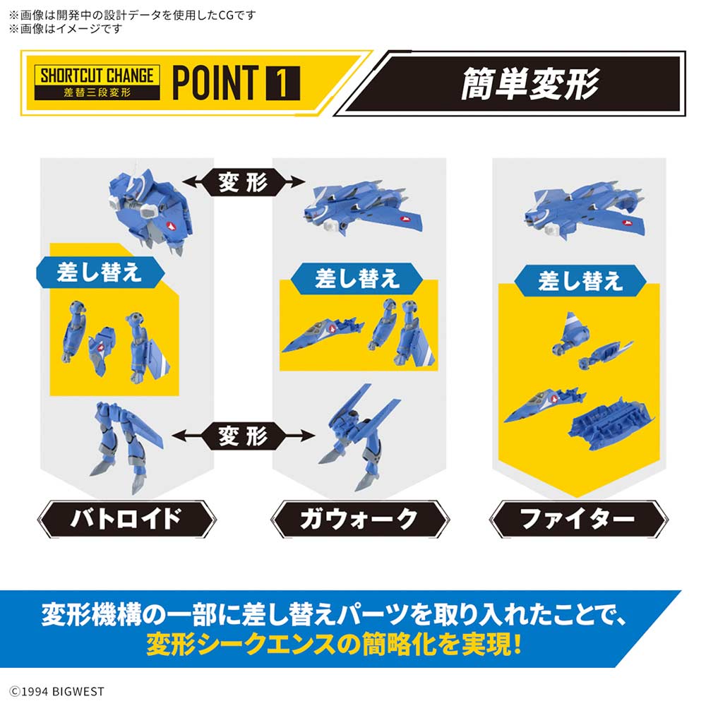 (PO) HG Macross Series VF-22S Sturmvogel II (Maximilian Jenius Use) Image_4