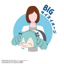 (PO) MC-16 Hatsune Miku x Cinnamoroll Potekoro Mascot Big 2 A Hatsune Miku (Osumashi) Image_2