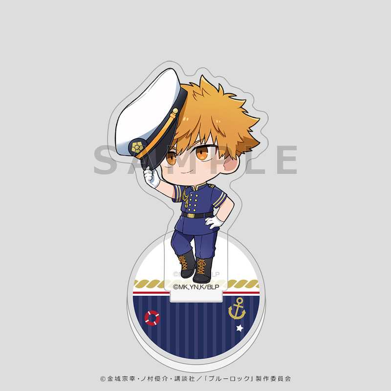 (PO) Blue Lock Acrylic Memo Stand Kunigami Rensuke Marine Look Image_2