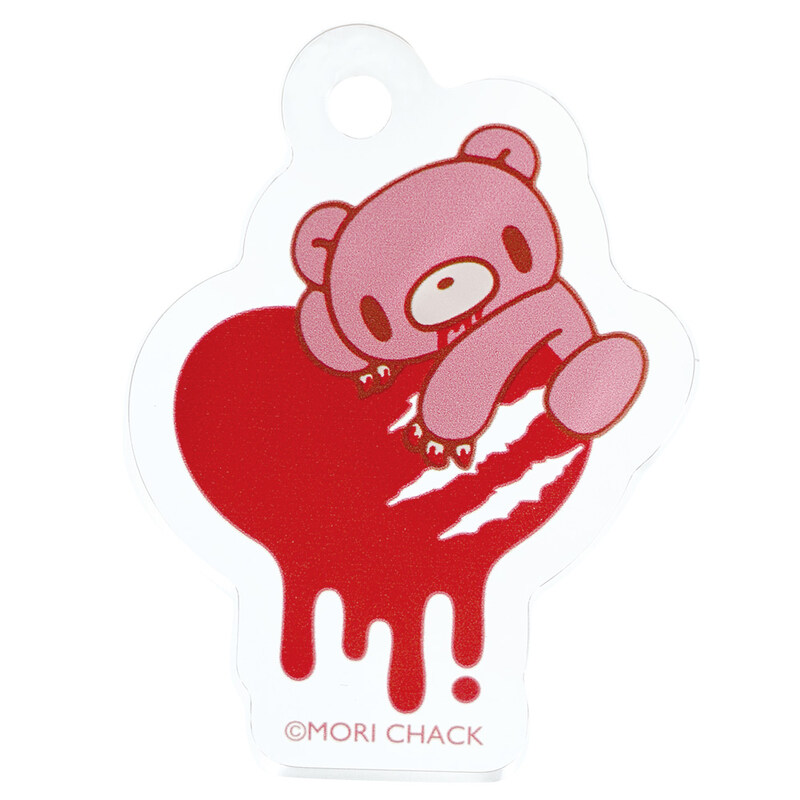 (PO) GLOOMY The Naughty Grizzly Fur Charm Pink 8203-078 Image_2