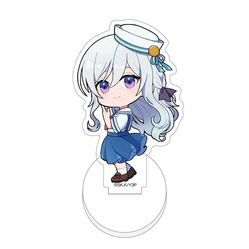 (PO) Classroom of the Elite Mini Chara Acrylic Stand Shiina Hiyori / Marine Look Image_1